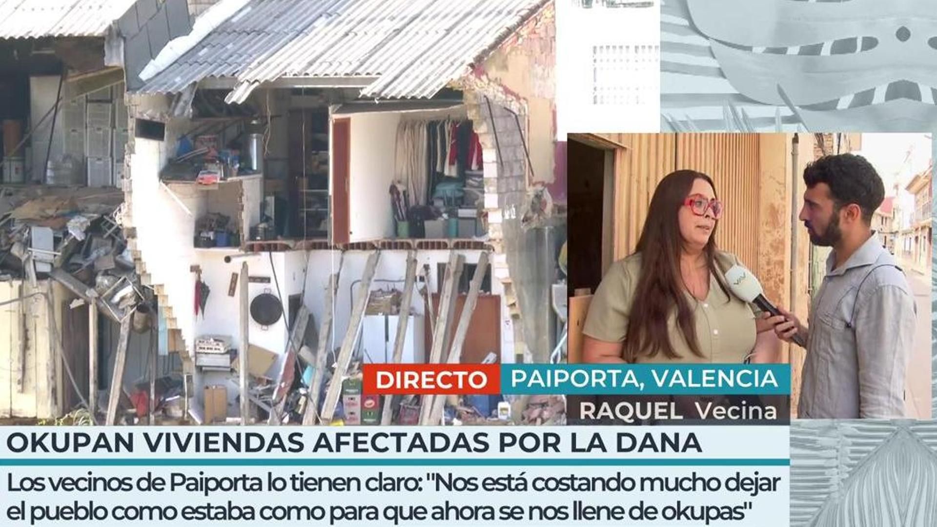 Raquel, vecina de Paiporta