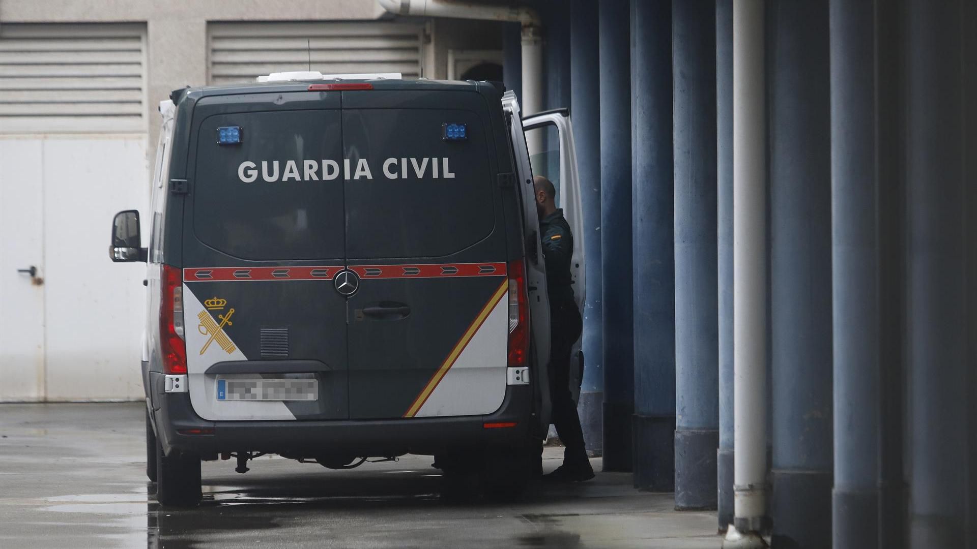 Un furgón de la Guardia Civil en una imagen de archivo