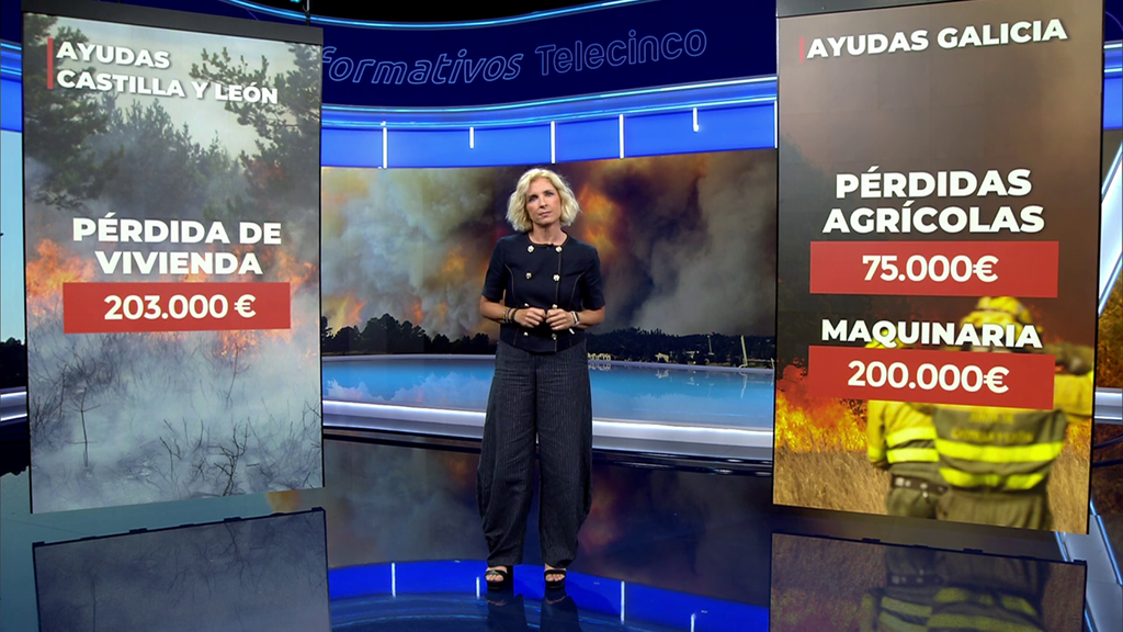 Cómo pueden tramitar las ayudas los miles de afectados por los incendios en España