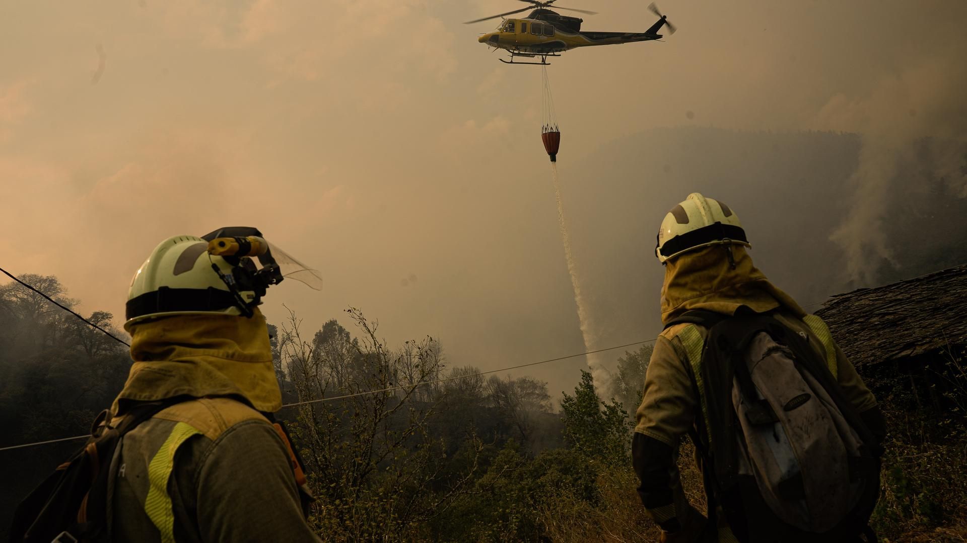 Imagen de archivo de los servicios de emergencias en Castro de Abaixo, Lugo, Galicia