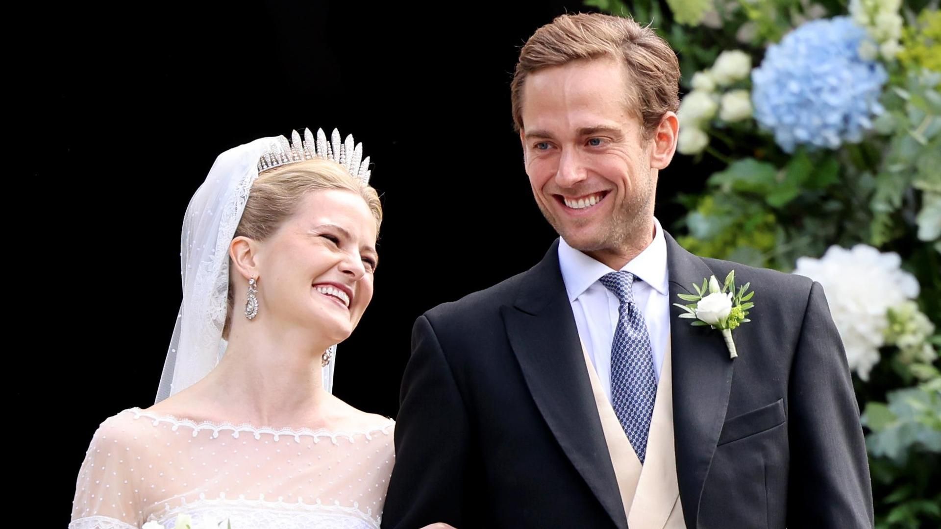 La boda de la princesa María Carolina de Liechtenstein y Leopoldo Vollmer