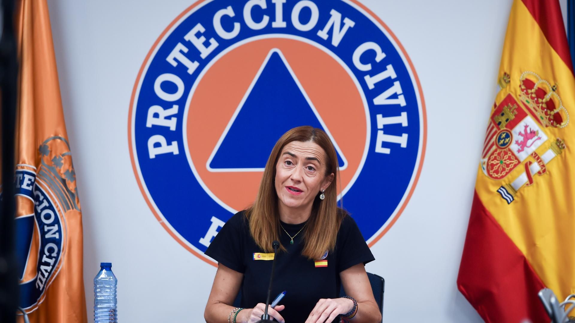 La directora general de Protección Civil y Emergencias, Virginia Barcones La directora general de Protección Civil y Emergencias, Virginia Barcones