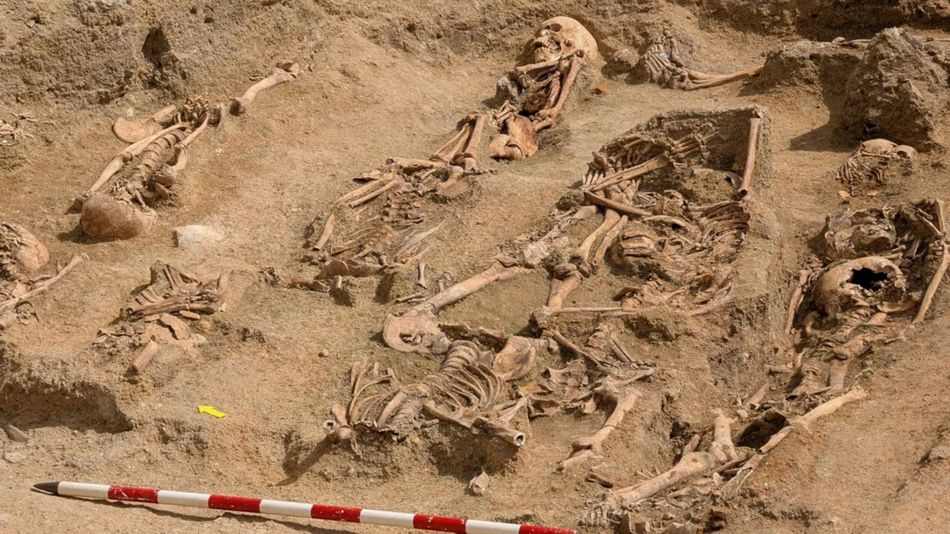 Restos óseos humanos hallados en obras en un parking subterráneo de Madrid