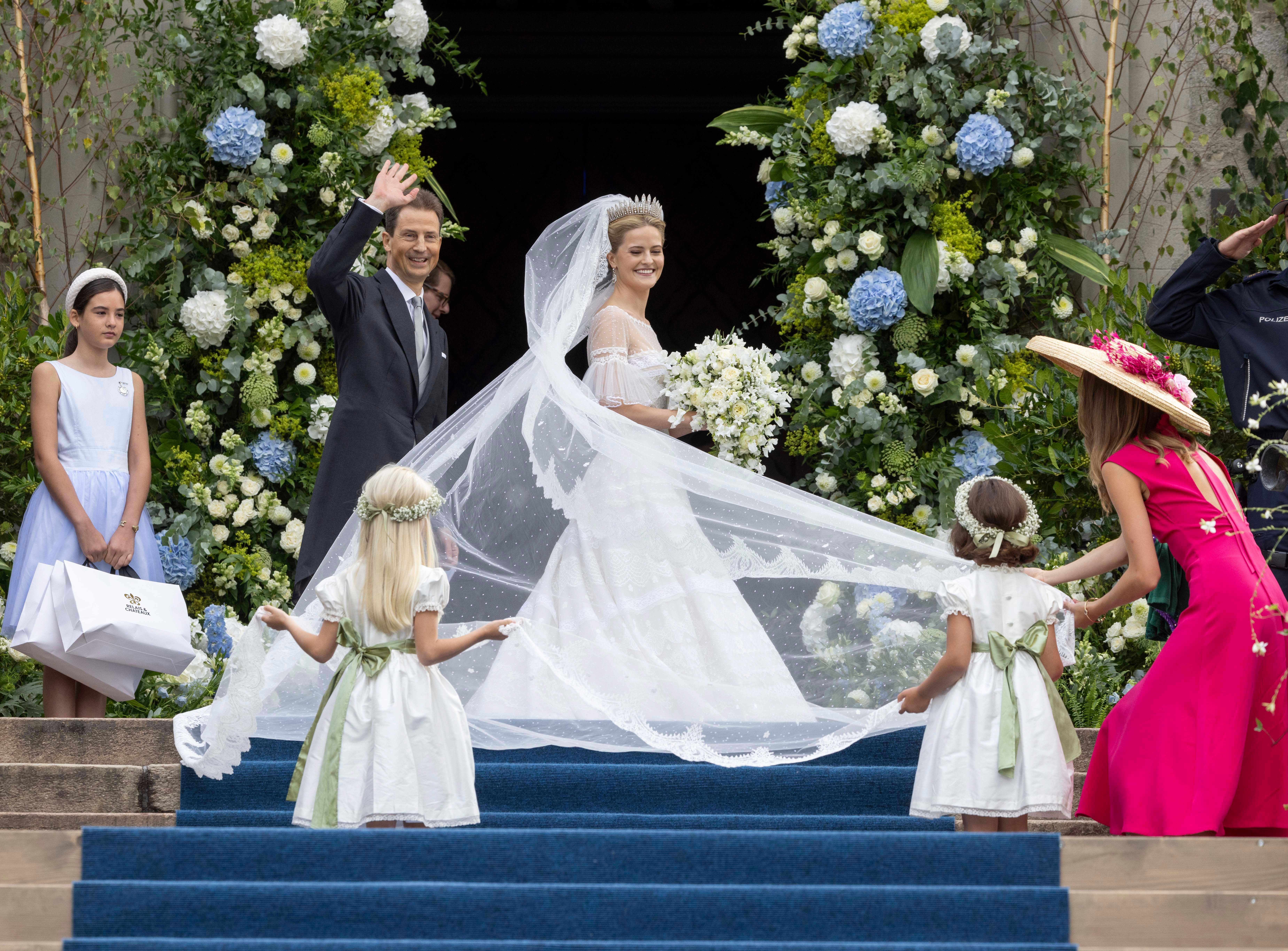 Vestido de María Carolina de Liechtenstein