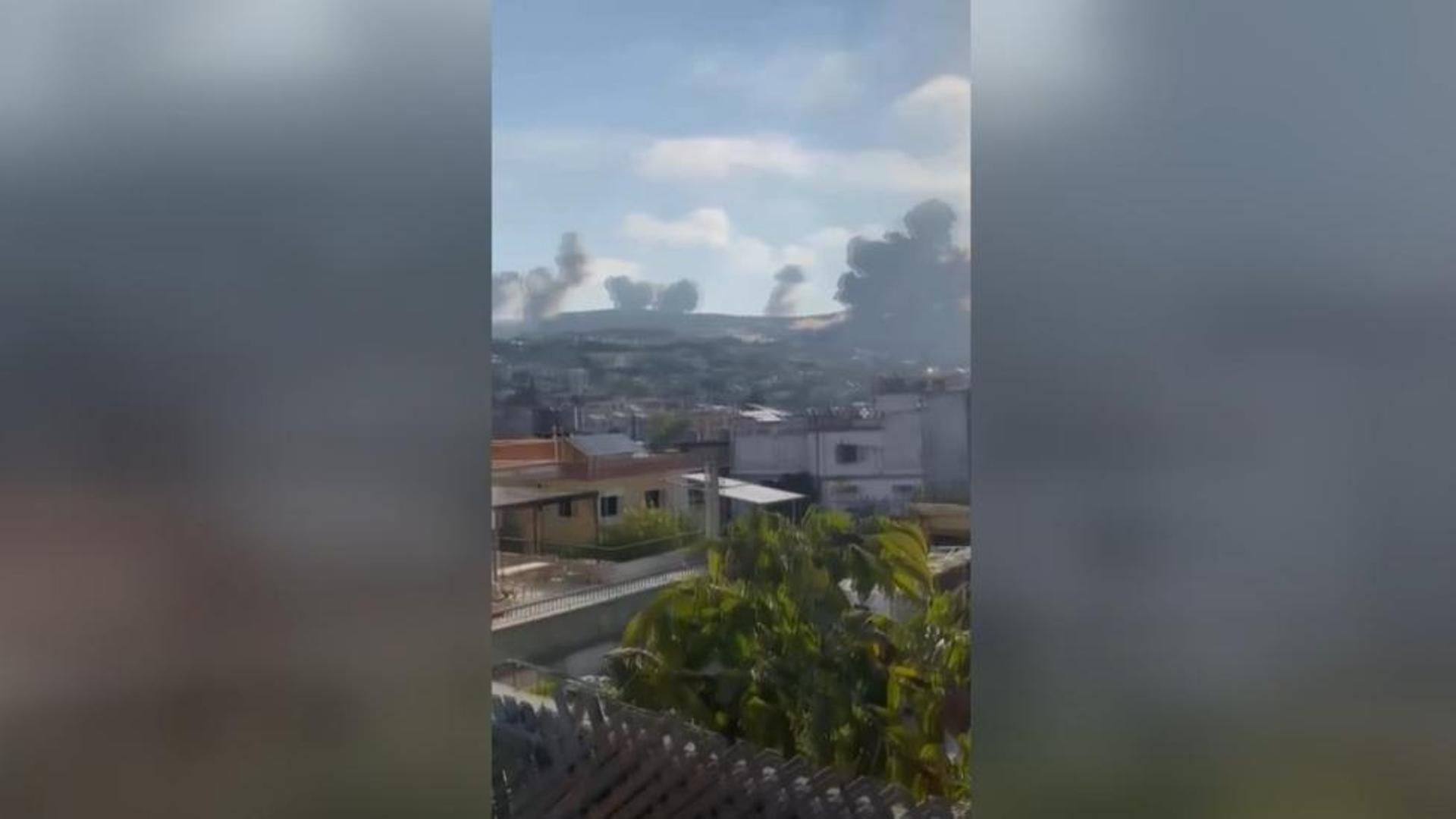 Israel lanza nuevos ataques contra posiciones de Hezbolá en el sur de Líbano