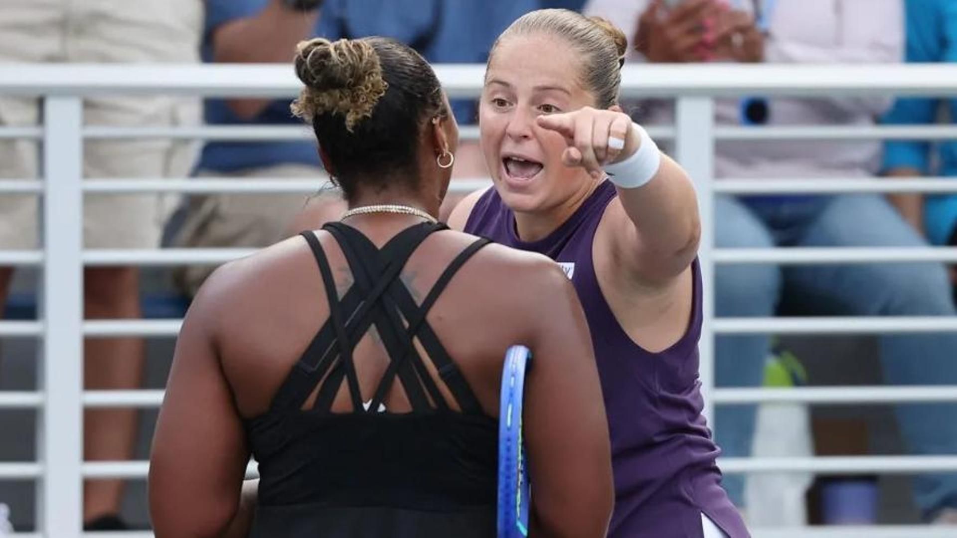 Jelena Ostapenko se disculpa por sus comentarios tras perder ante Taylor Townsend en el US Open