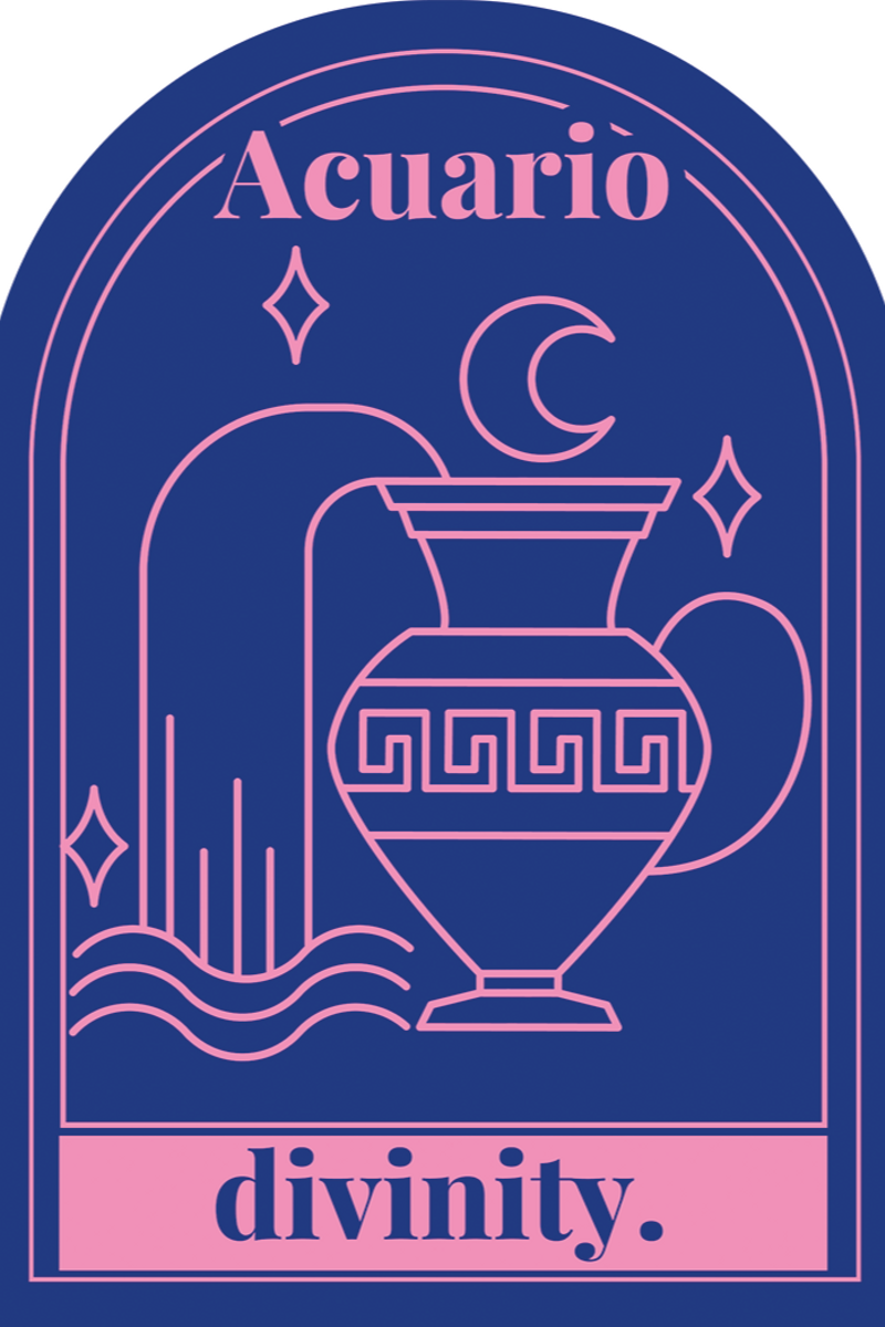 La carta del tarot de Acuario