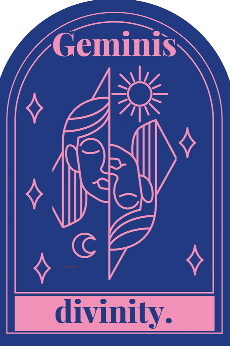 La carta del tarot de Géminis