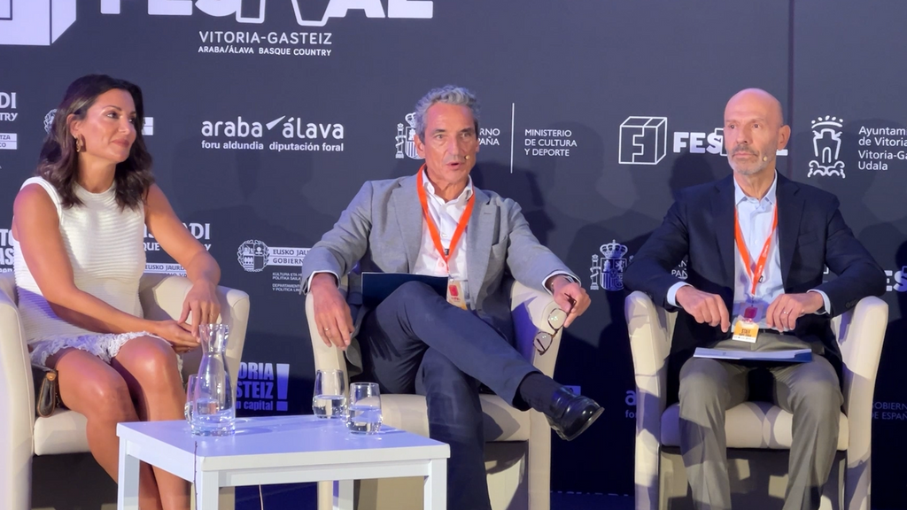 Así fue la presentación de Mediaset Infinity en el FesTVal de Vitoria 2025