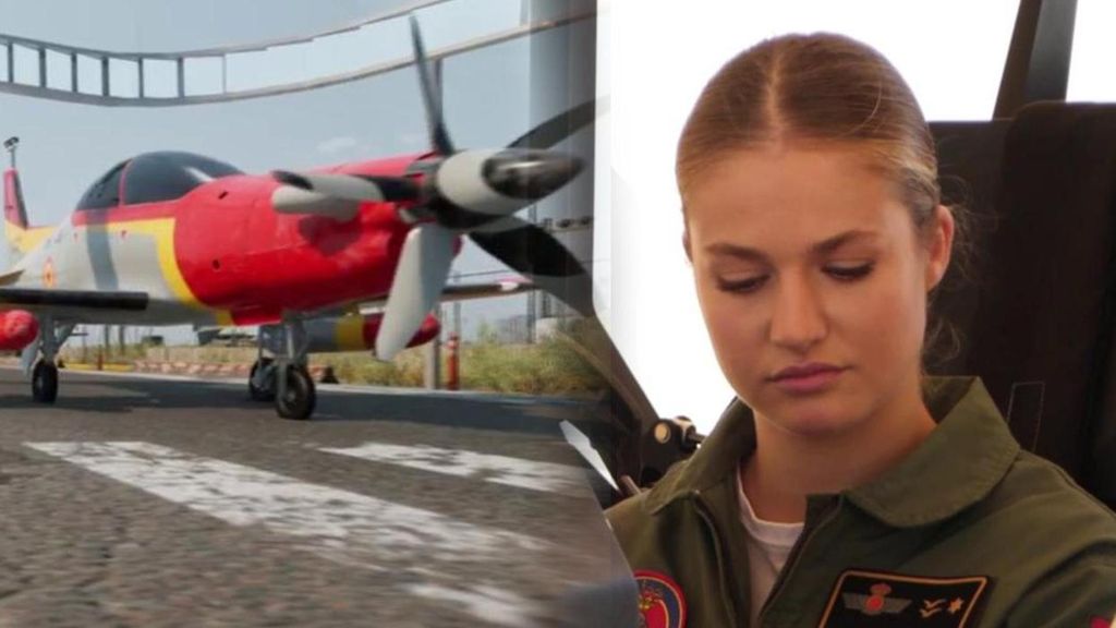 El avión que tendrá que pilotar la princesa Leonor en su nueva formación: "No todos los alumnos lo consiguen"