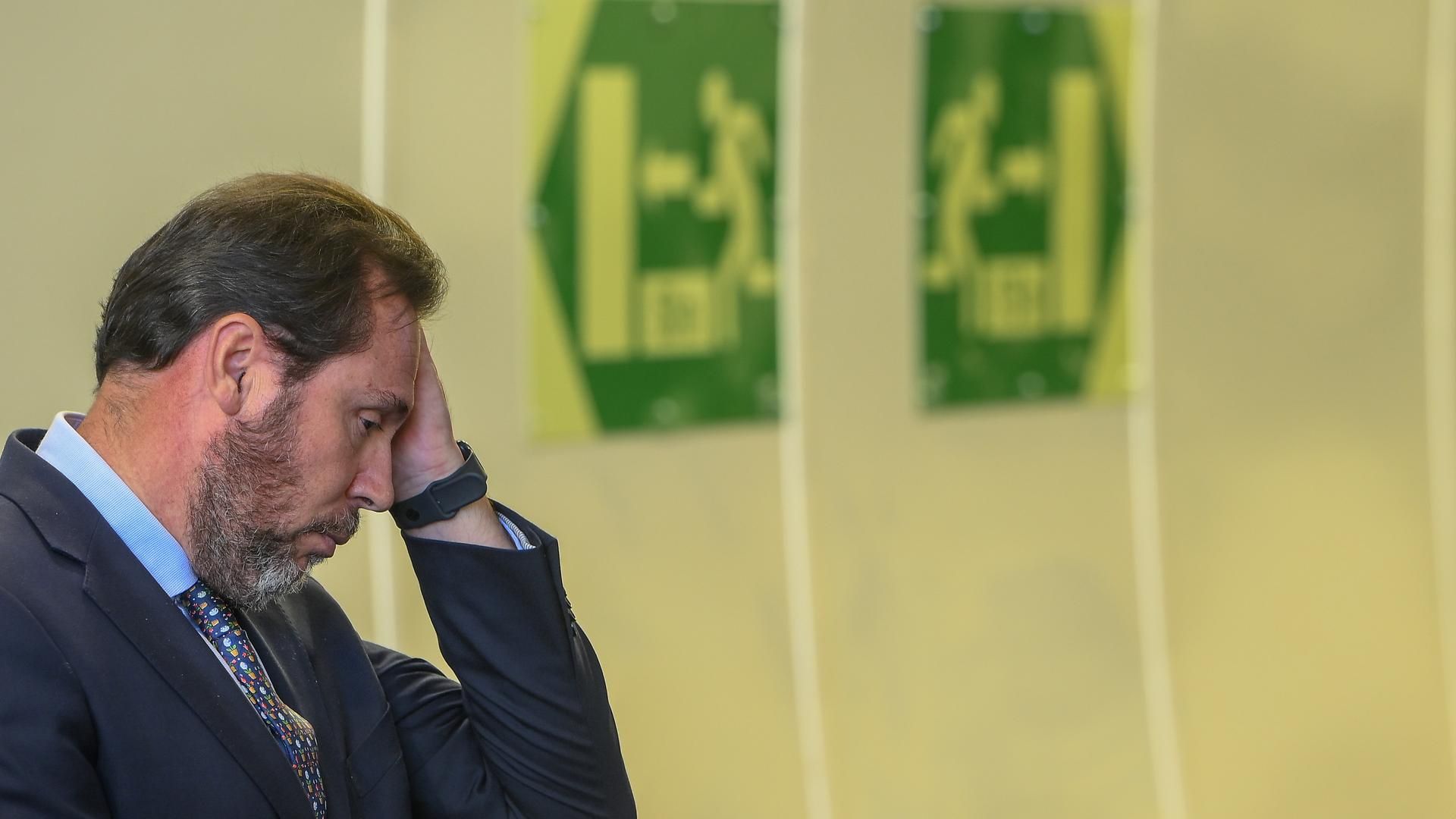 El ministro de Transportes y Movilidad Sostenible, Óscar Puente, preside la puesta en servicio del nuevo ramal en el nudo de Torrelavega, Cantabria