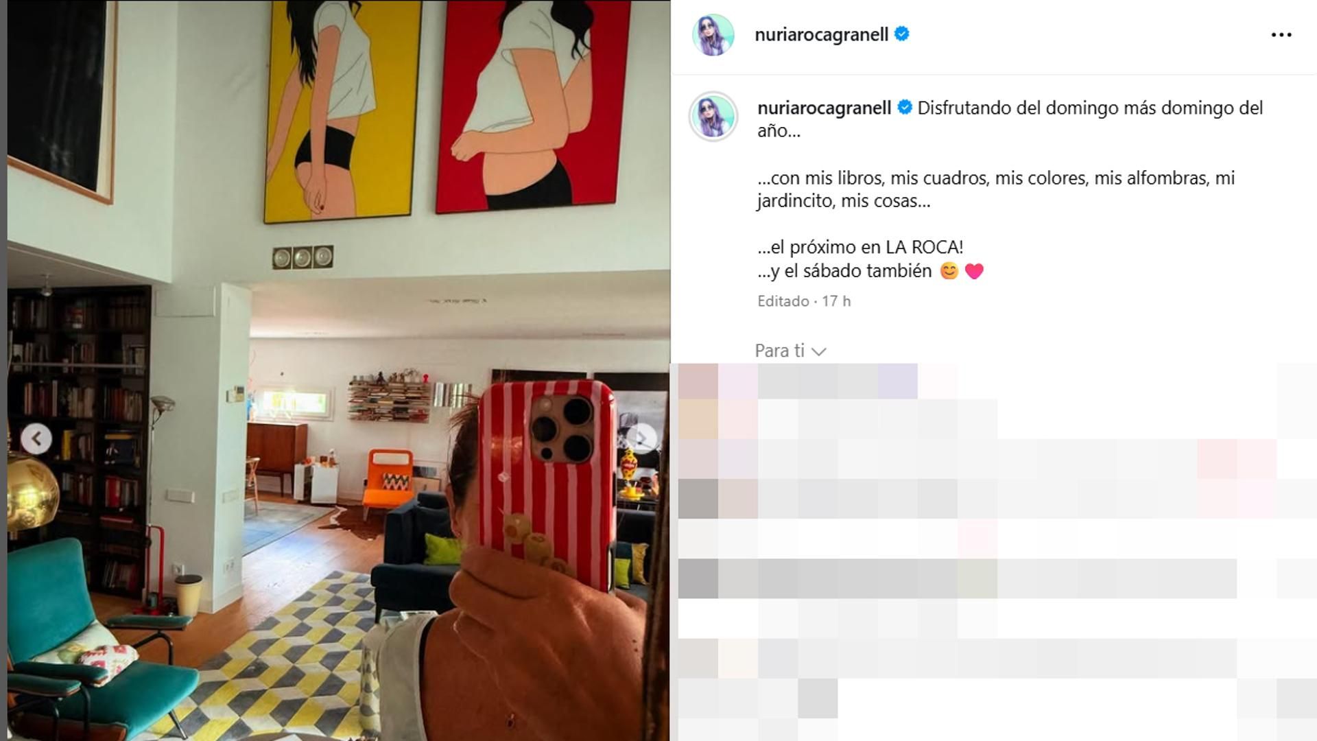 El salón de Nuria Roca y Juan del Val
