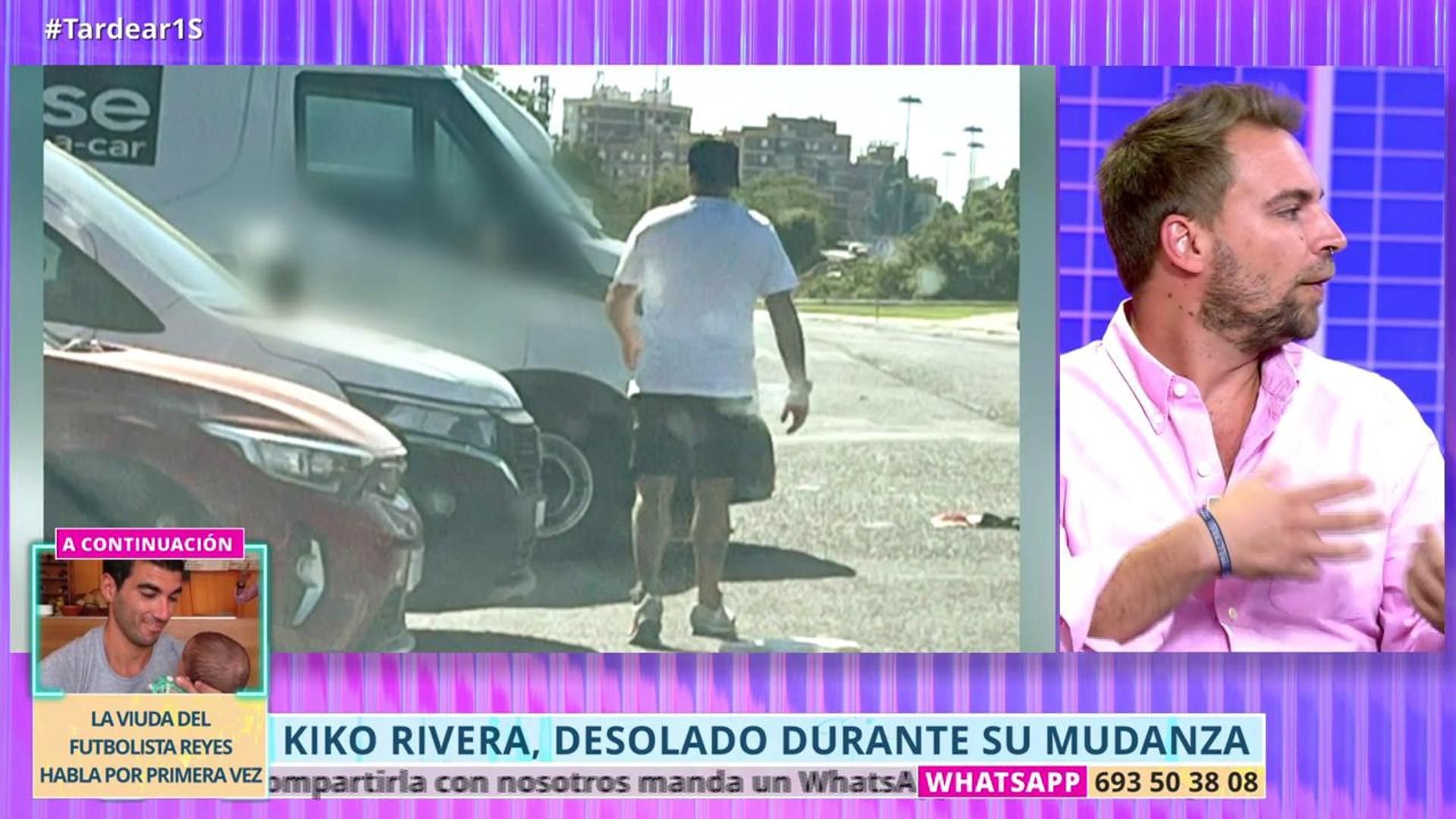 Kiko Rivera, decaído en plena mudanza