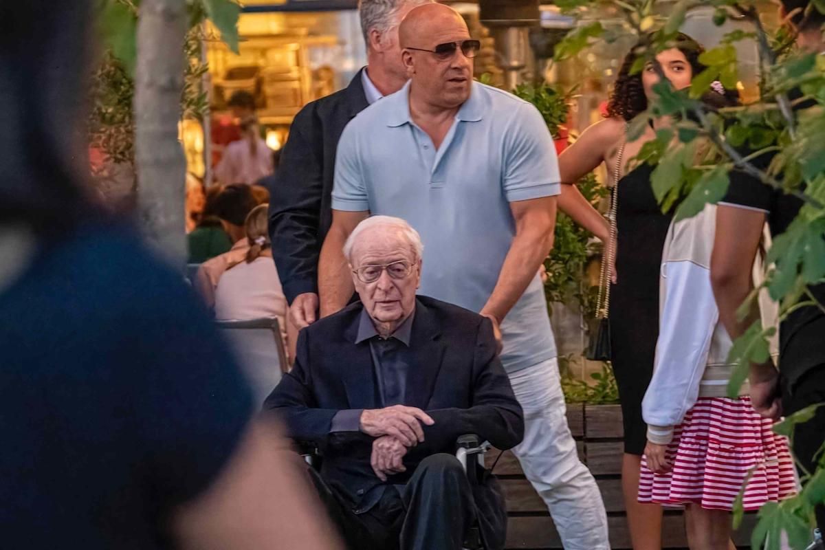 Michael Caine y Vin Diesel, en su más reciente aparición pública