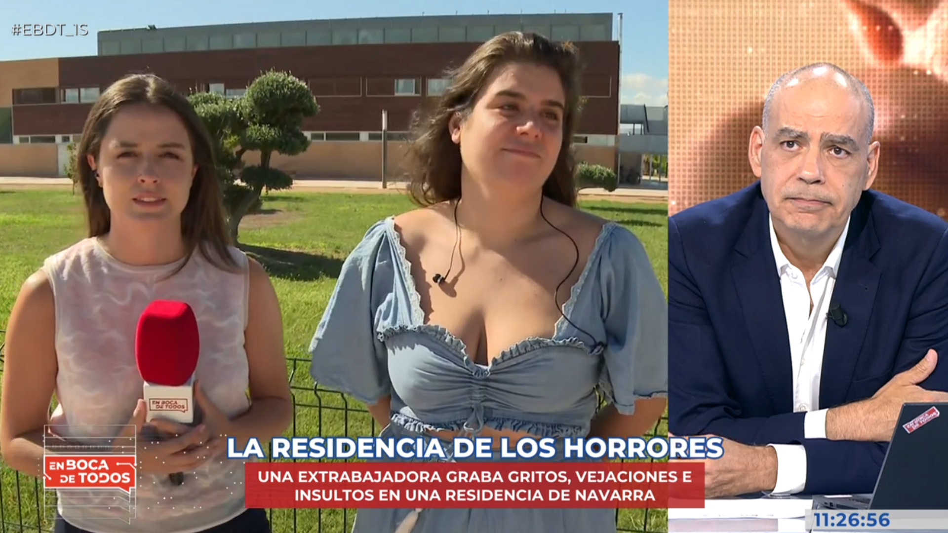 Naiara, la extrabajadora