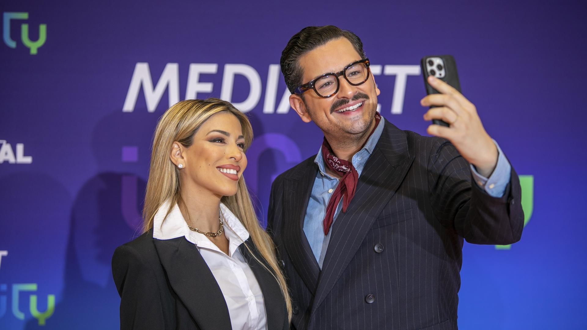 Oriana Marzoli y Sebastián Gallego