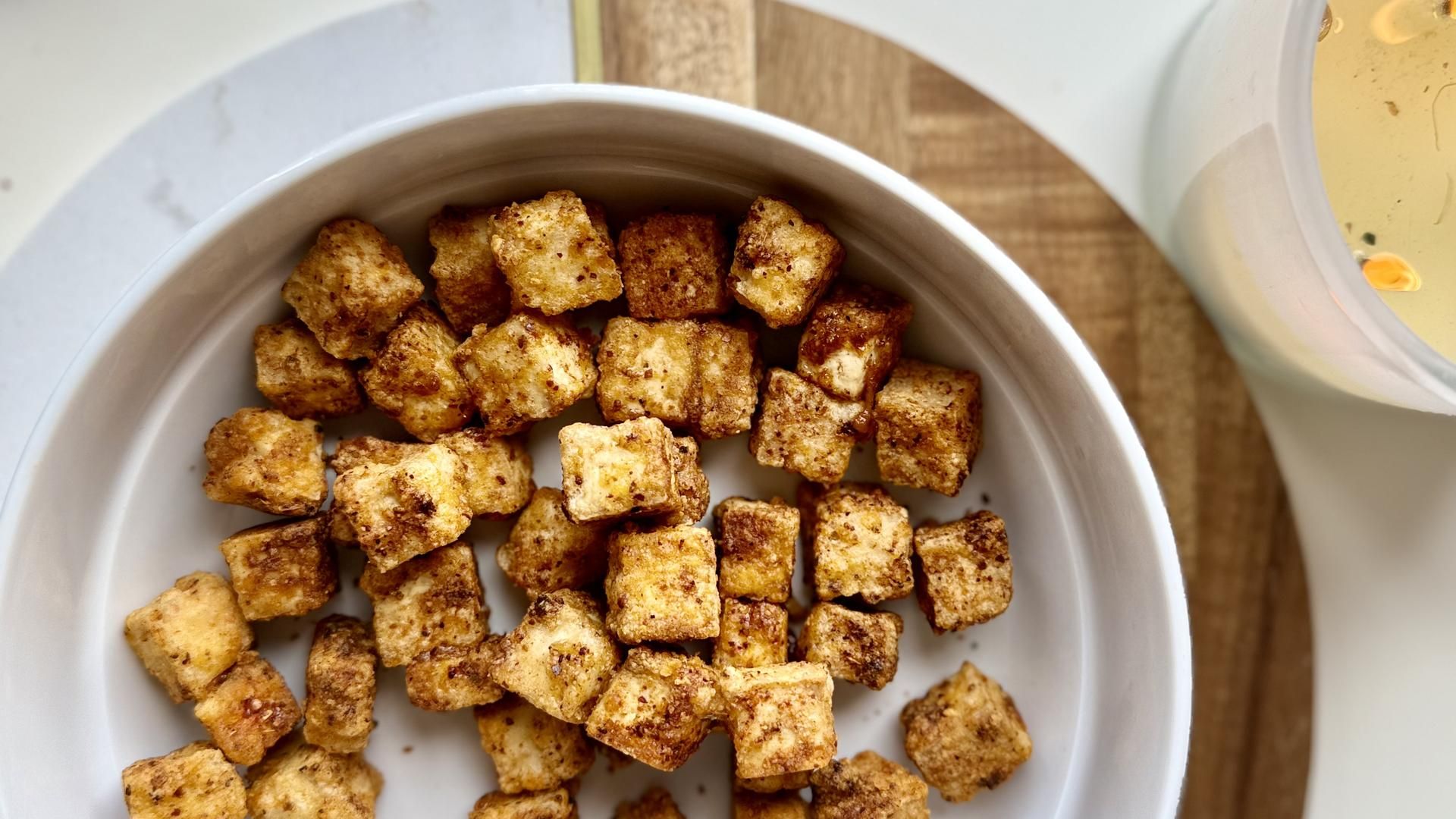 Tofu en airfryer