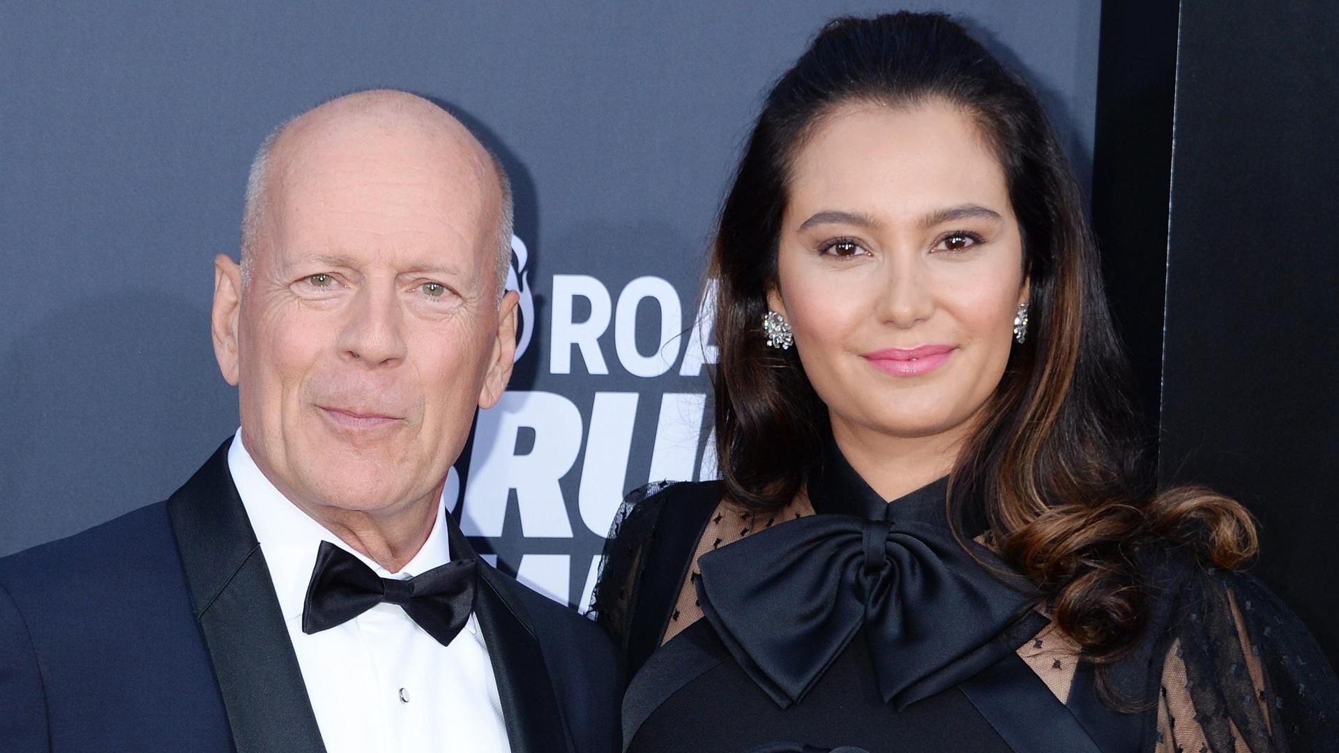 Bruce Willis y su mujer