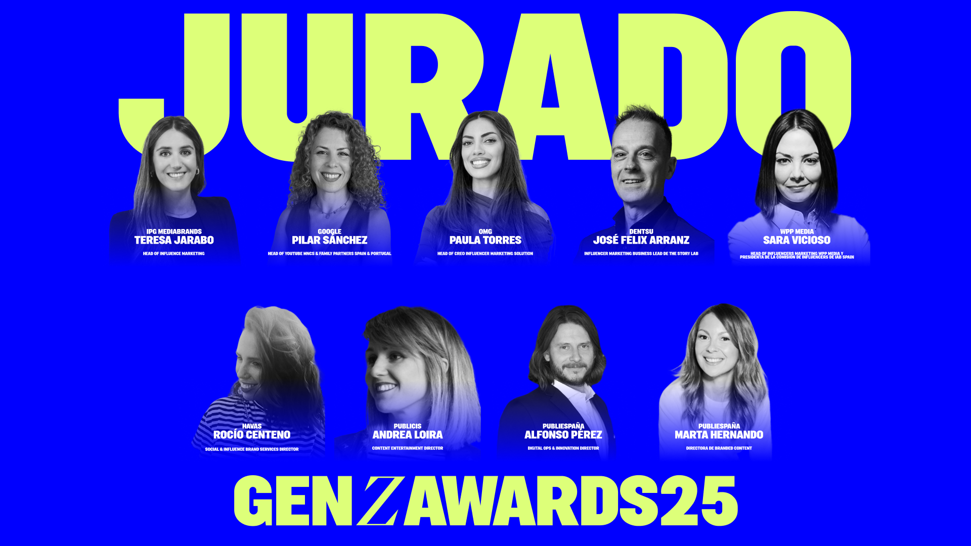 Conoce al jurado de la 3ª edición de los 'GenZ Awards'