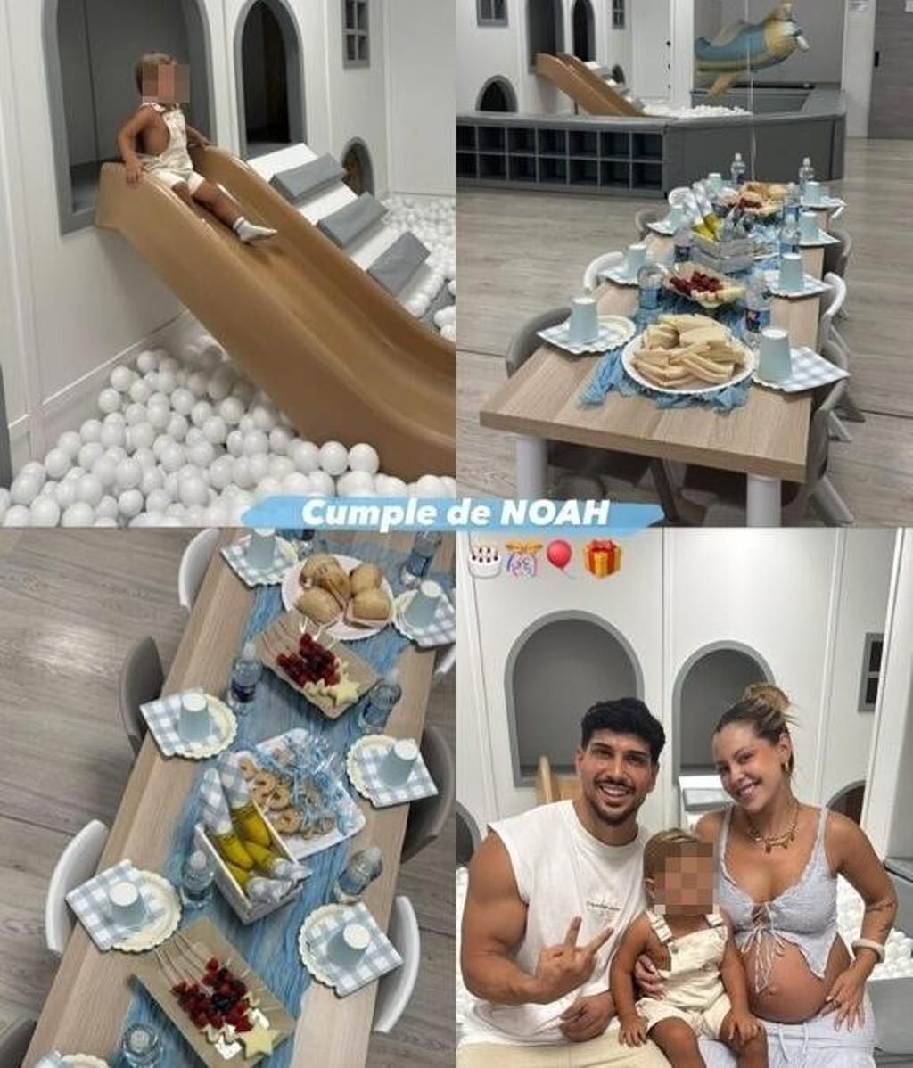 Decoración cumpleaños Noah