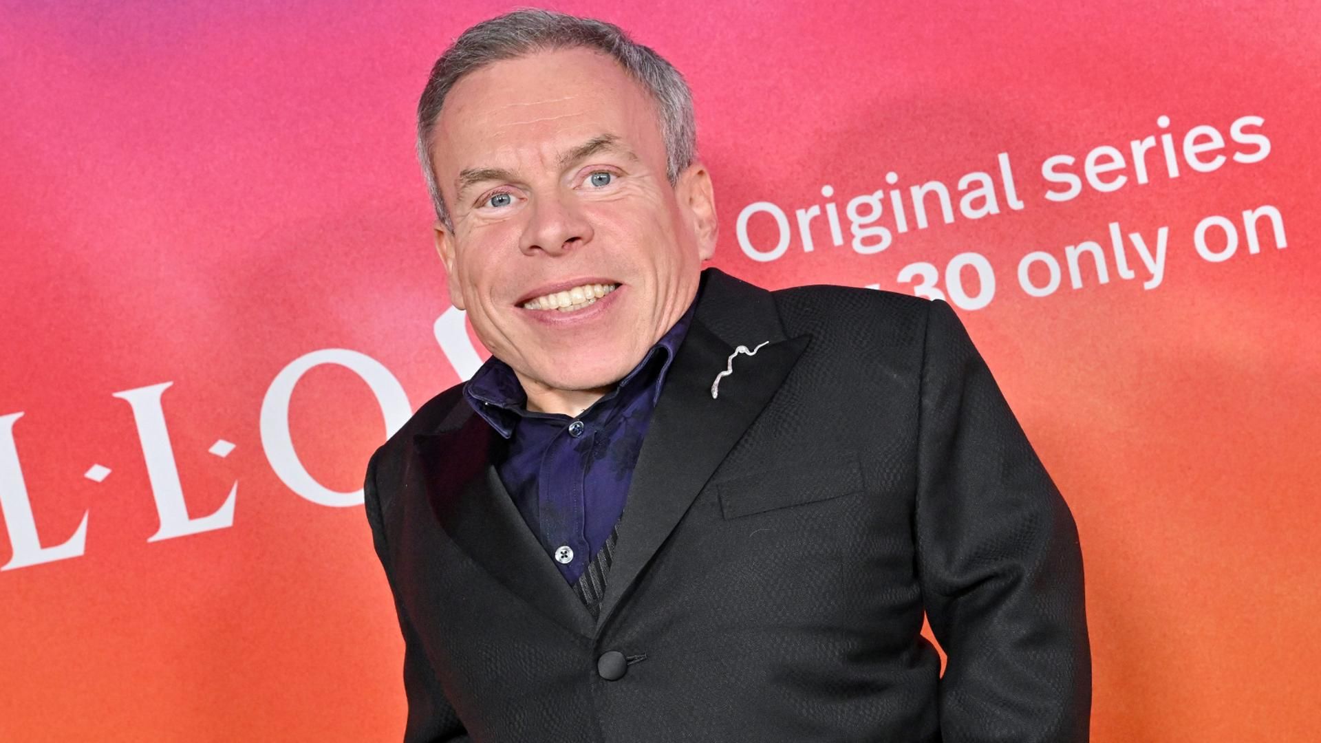 El actor Warwick Davis
