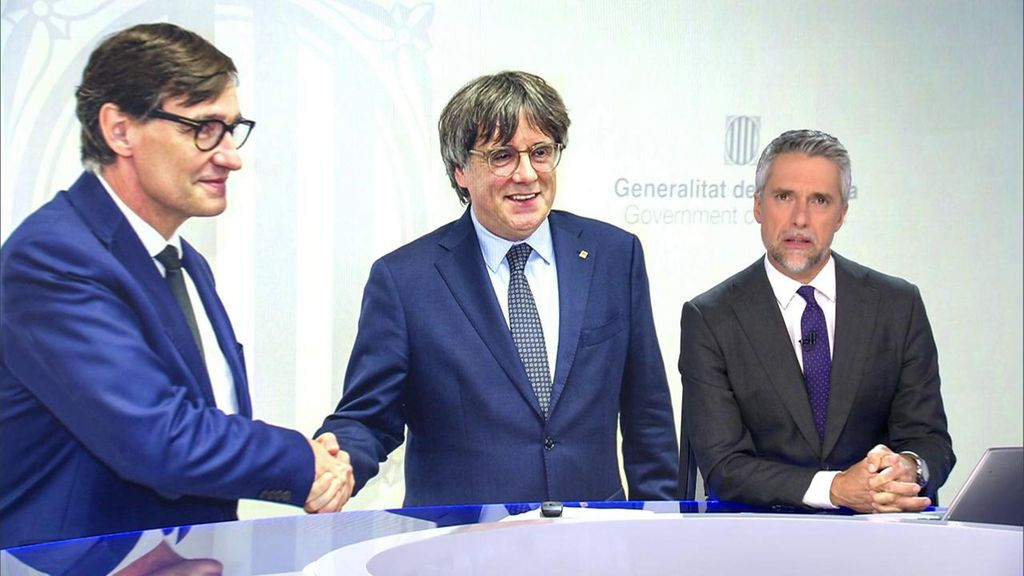 El análisis de Carlos Franganillo, sobre la reunión entre Illa y Puigdemont: "Es un gesto político que Puigdemont exige antes de cualquier negociación