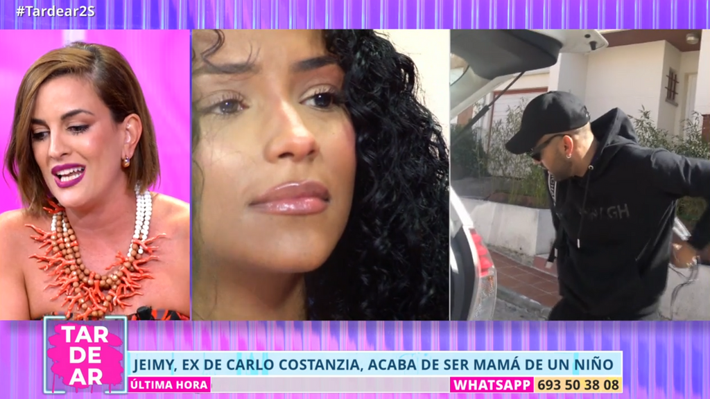 Jeimy Báez da a luz a su primer bebé y Yulen Pereira tendría prohibida la entrada al hospital: "Ni está, ni se le espera"