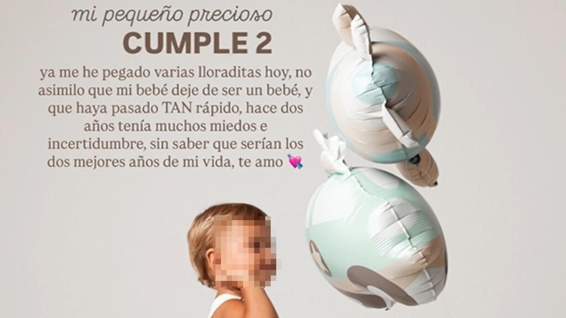 Mensaje emotivo de Sandra Ferriz