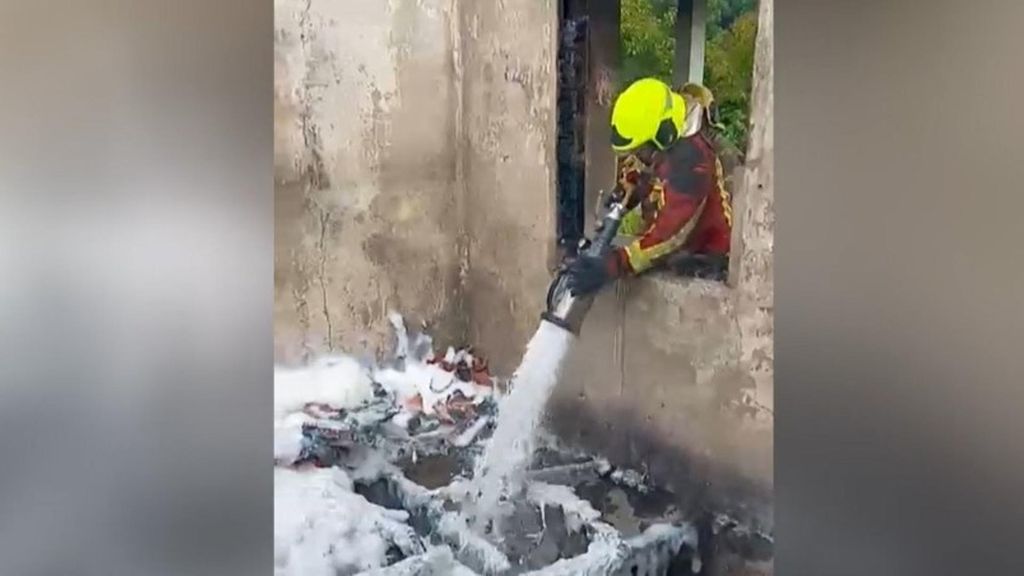 Salvan a un anciano de morir quemado en Vilagarcía