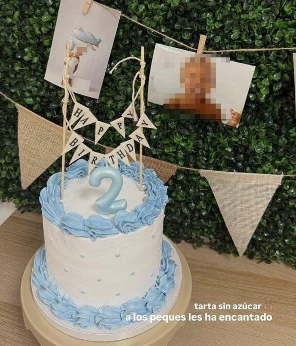 Tarta de cumpleaños de Noah