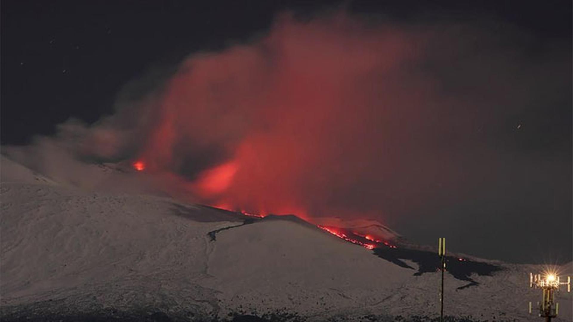 volcán etna