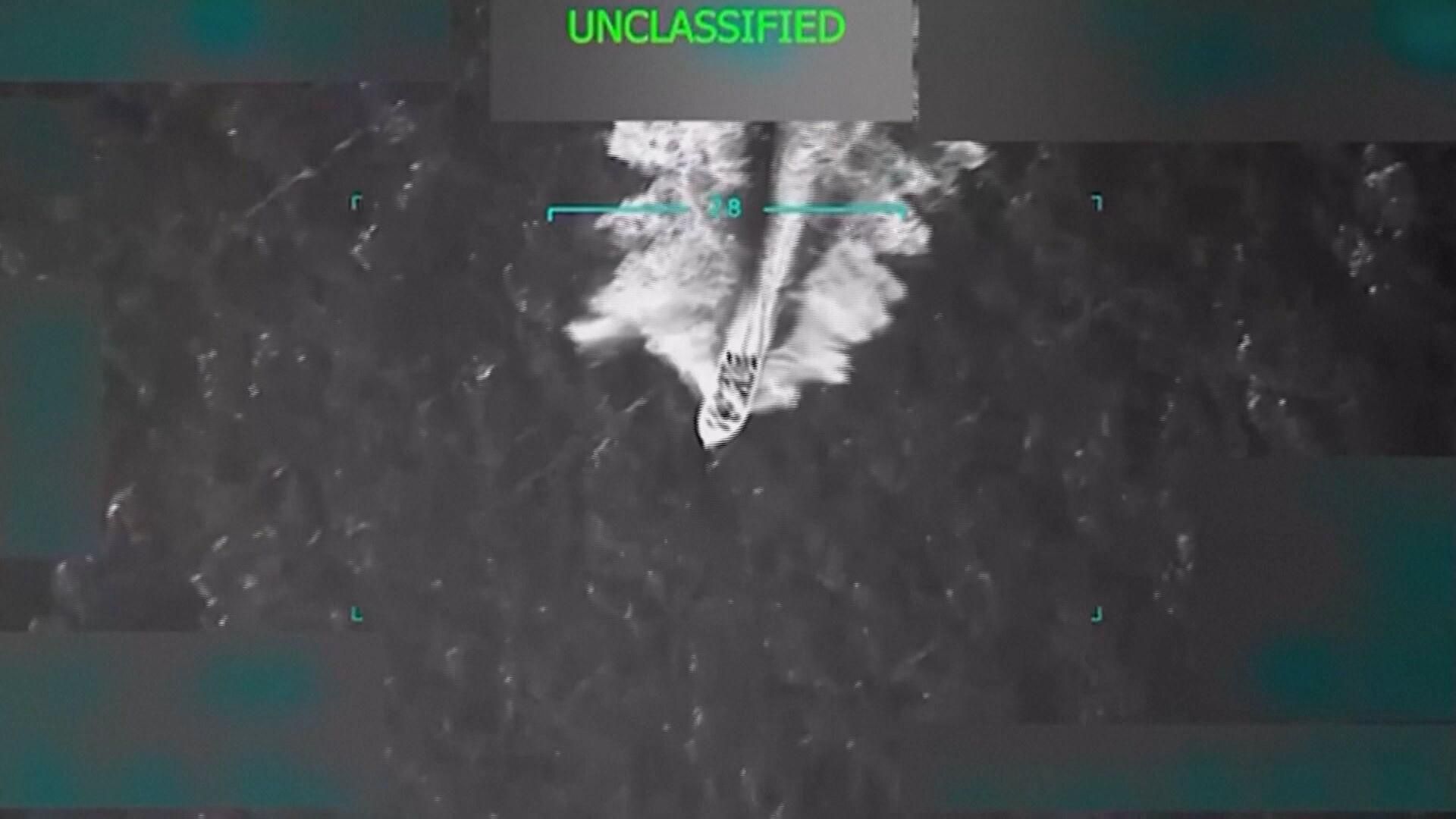 Estados Unidos publica el vídeo del ataque a un barco en el Caribe y Venezuela afirma que se creó con IA