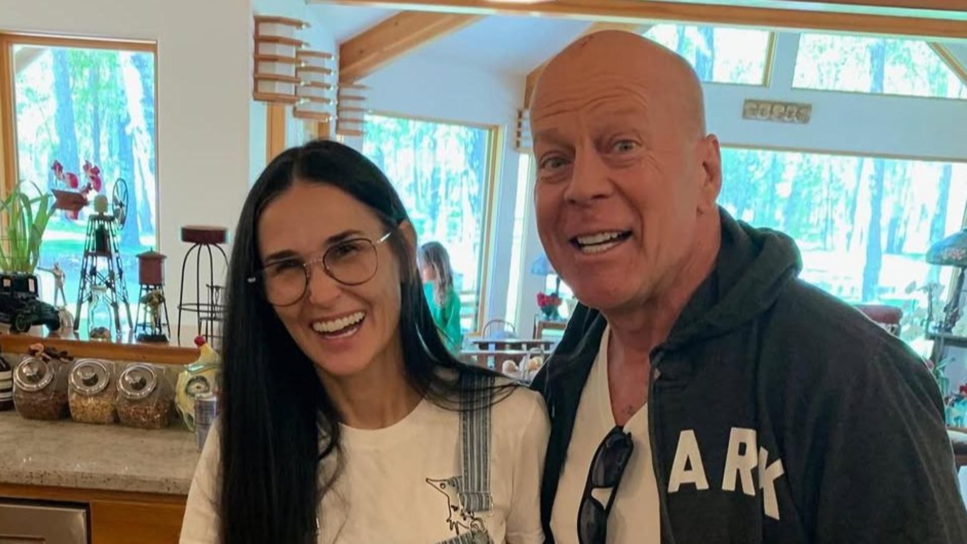 Bruce Willis y Demi Moore.