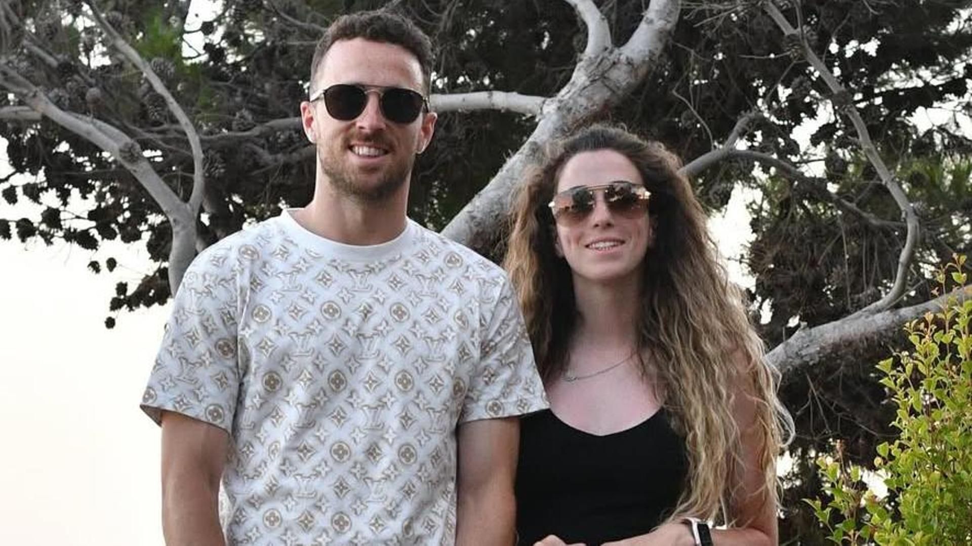 Diogo Jota y Rute Cardoso