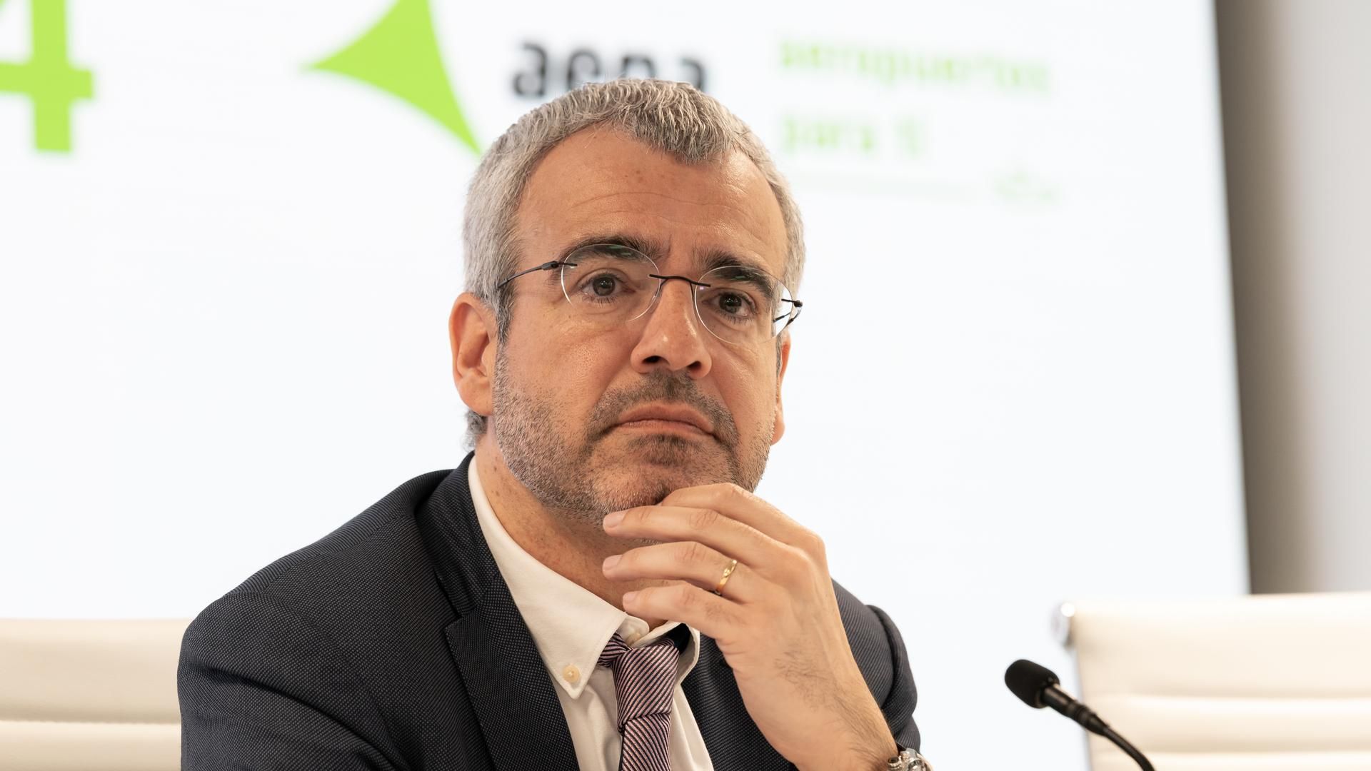 El presidente de Aena, Maurici Lucena