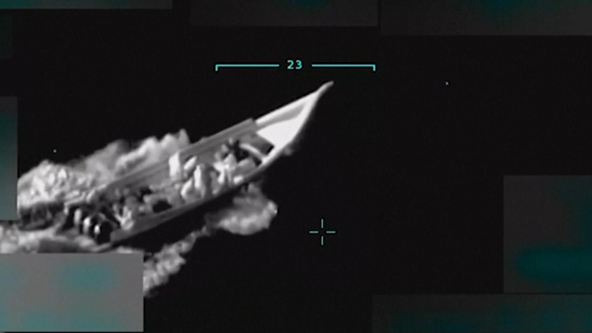 Estados Unidos publica el vídeo del ataque a un barco en el Caribe y Venezuela afirma que se creó con IA