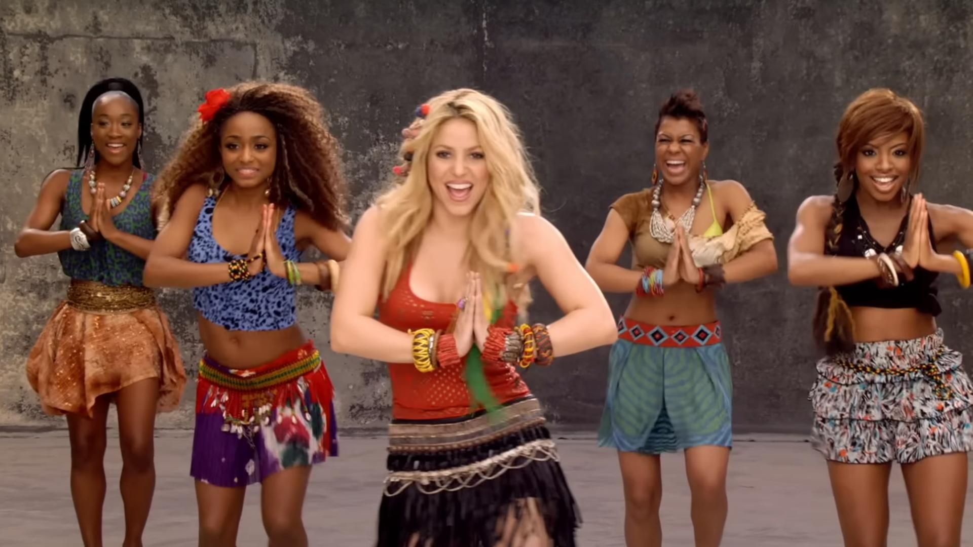 Fotograma del videoclip de Shakira