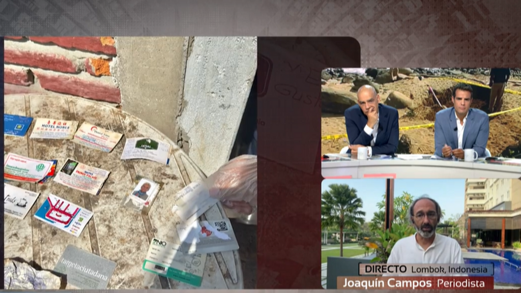 Joaquín Campos, periodista en Lombok: "Encontramos el pendiente de Mati en su habitación y la Policía no le dio importancia"