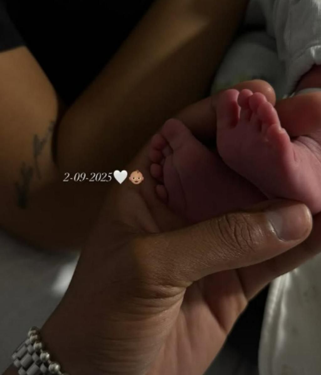 La foto que han compartido Jeimy Báez y Yulen Pereira de su hijo