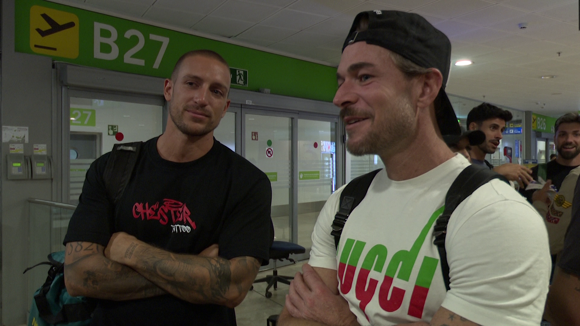 Los concursantes de 'Supervivientes All Stars' se sinceran en el aeropuerto: a quién van a echar más de menos y cómo se ven de cara a las pruebas