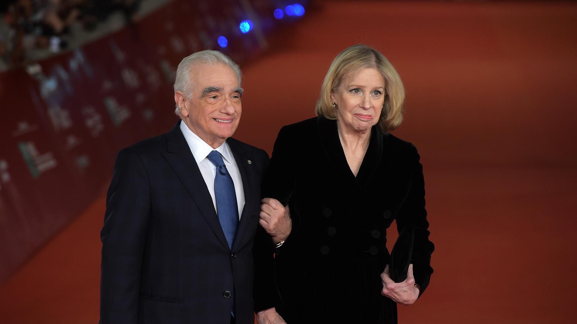 Martin Scorsese y su mujer, Helen Morris