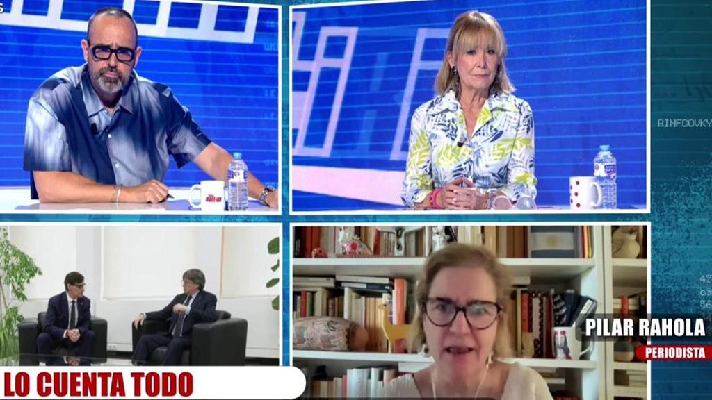 Pilar Rahola y Esperanza Aguirre protagonizan un tenso rifirrafe: ''La España que tú representas, representa muy poco en Cataluña''