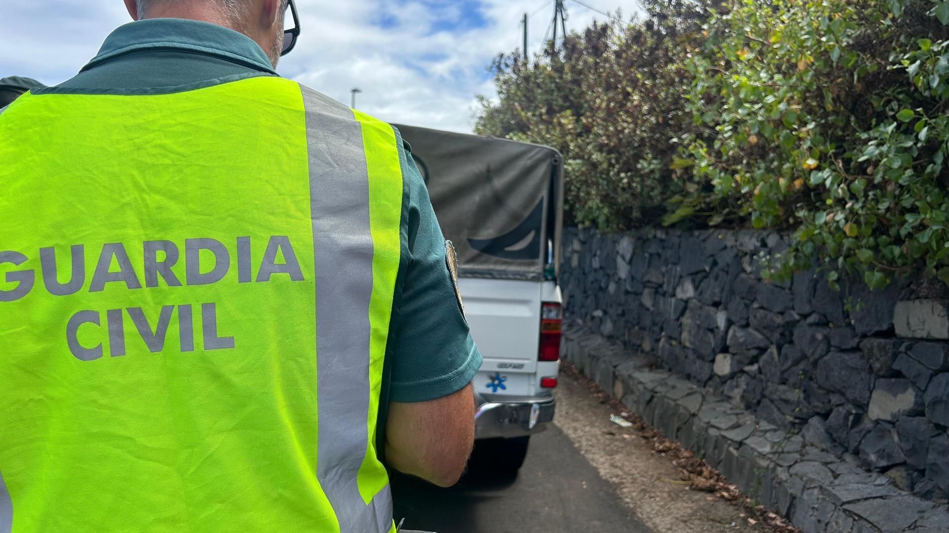 Un agente de la Guardia Civil