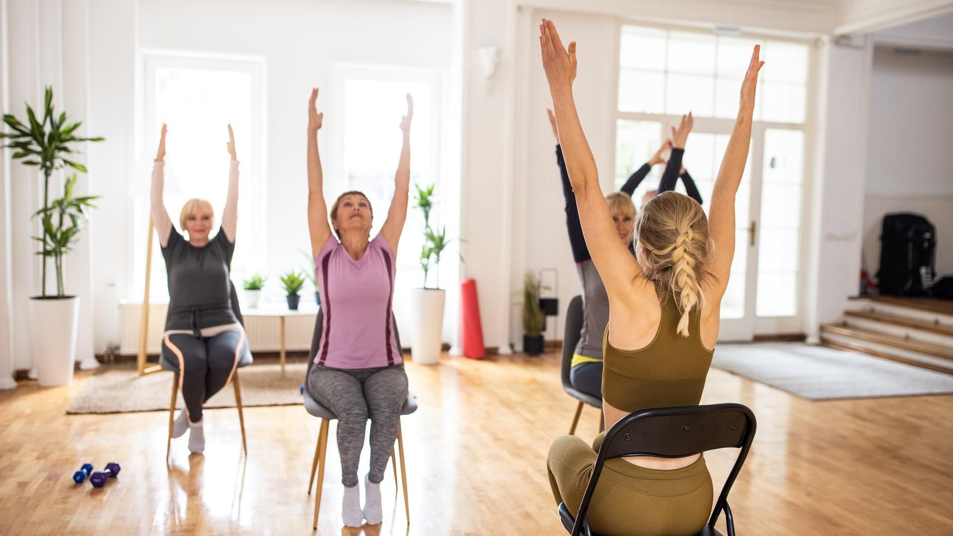 Yoga en silla