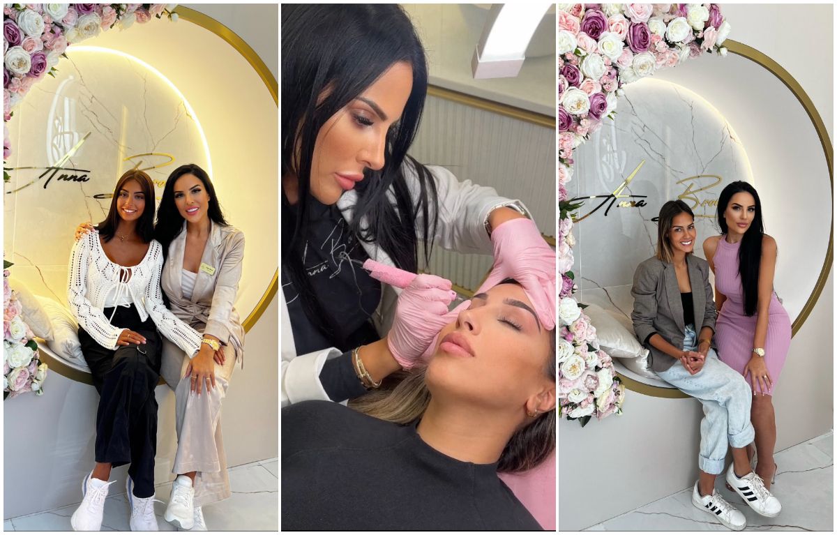 Ana le ha realizado las cejas a Marieta, Noemí Salazar y María Miyana