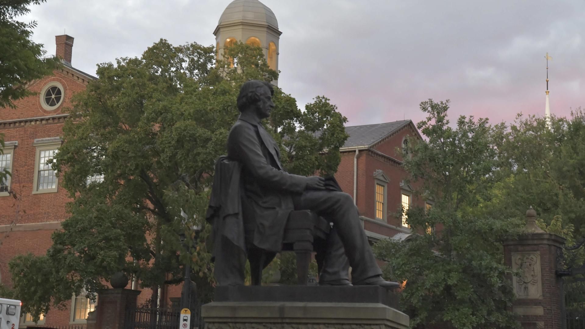 August 30, 2025, Leominster, Ma, USA: Harvard University and Harvard Square buildings and scenes as students return to the area.