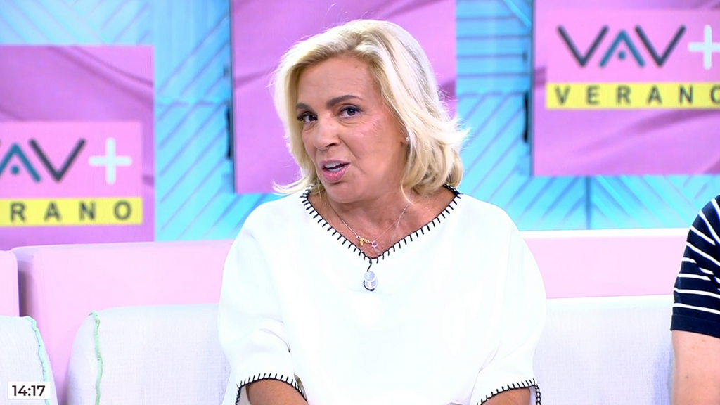 Carmen Borrego hace balance tras pasar el verano junto a su hijo José María Almoguera: "Cuando uno se sienta y habla, empieza una relación sana"