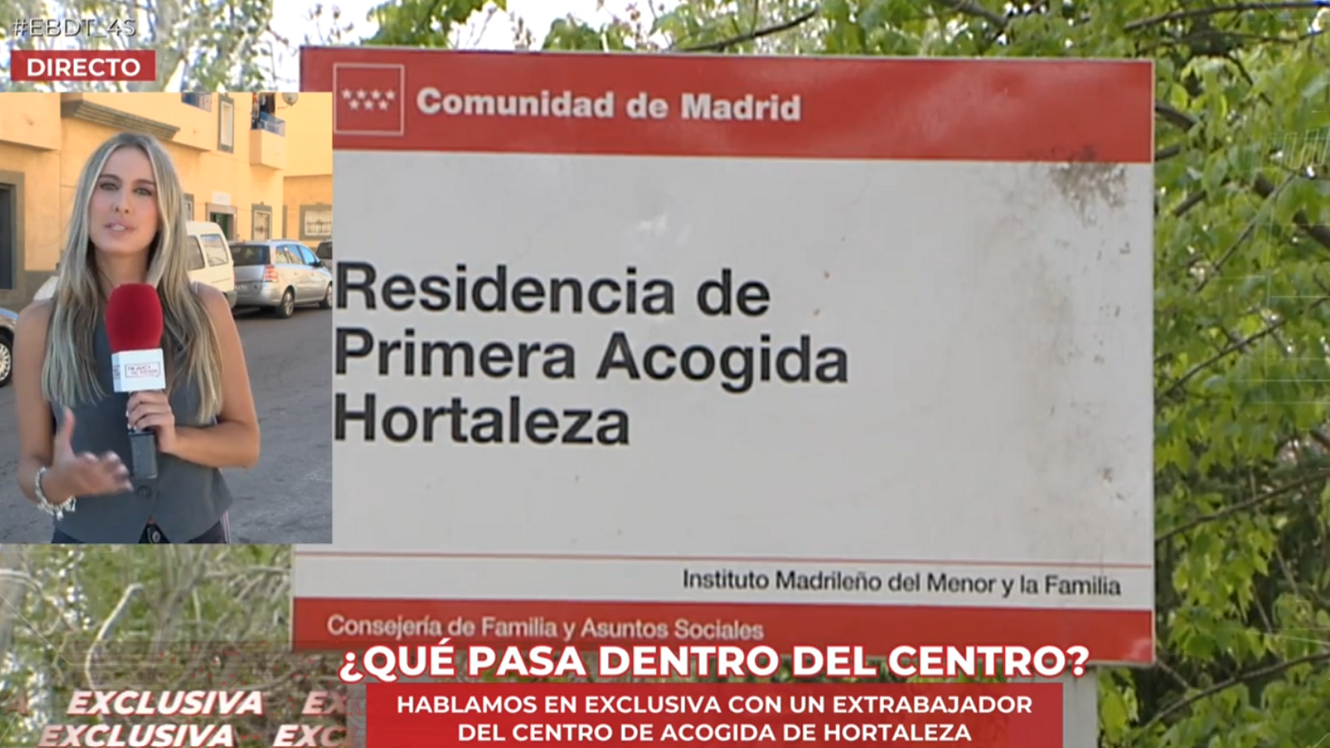 Clara Murillo, reportera del programa