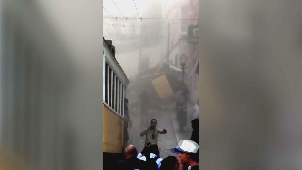 La rotura de un cable, posible causa del descarrilamiento del funicular de Lisboa