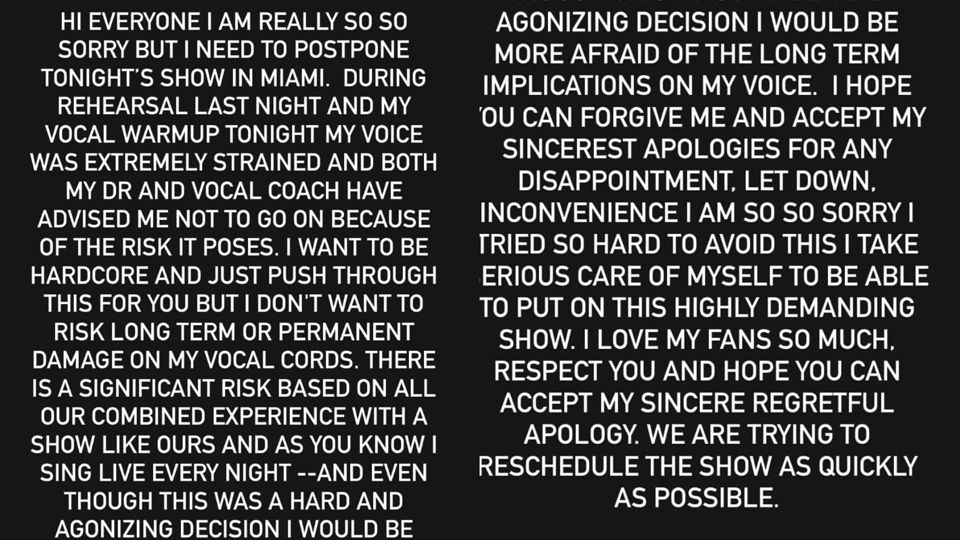 El mensaje de Lady Gaga